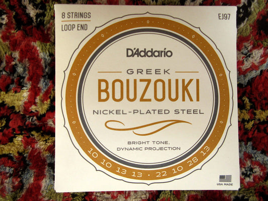 D'ADDARIO EJ97 Greek Bouzouki strings.