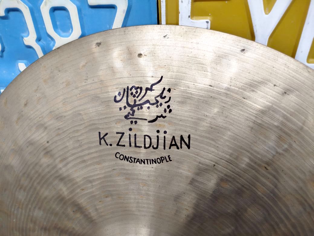 ZILDJIAN K Constantinople 18" Crash, usato, 2007.