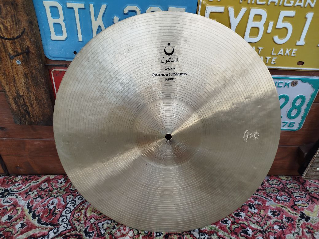 ISTANBUL Mehmet Nostalgia 19" Crash Ride, ex demo.