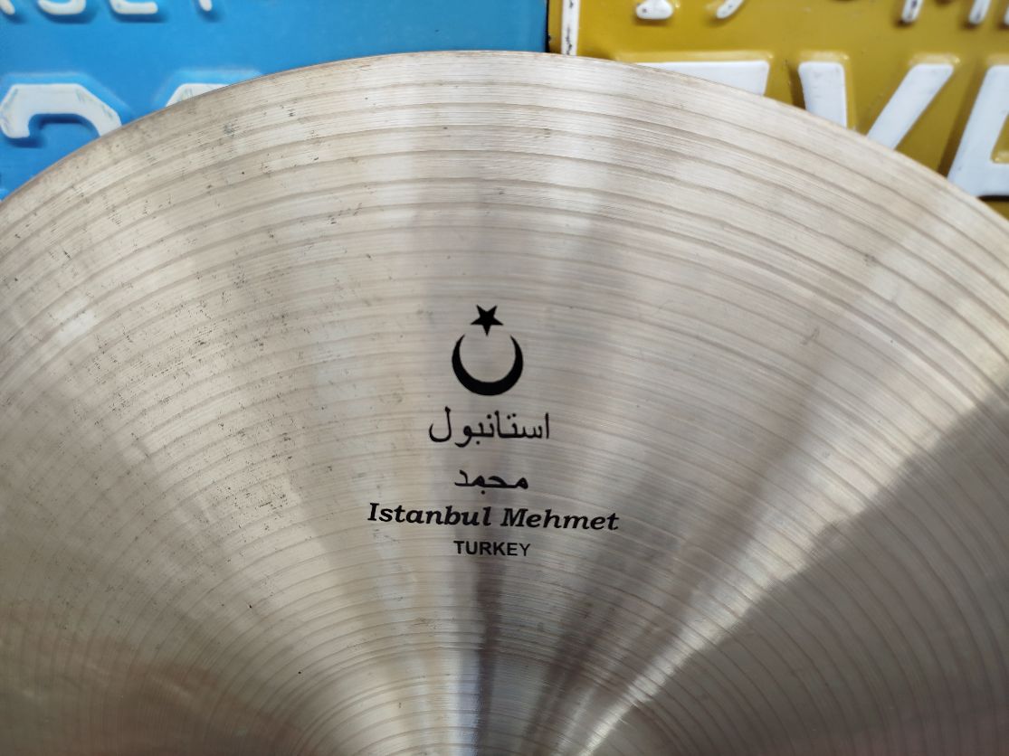 ISTANBUL Mehmet Nostalgia 19" Crash Ride, ex demo.