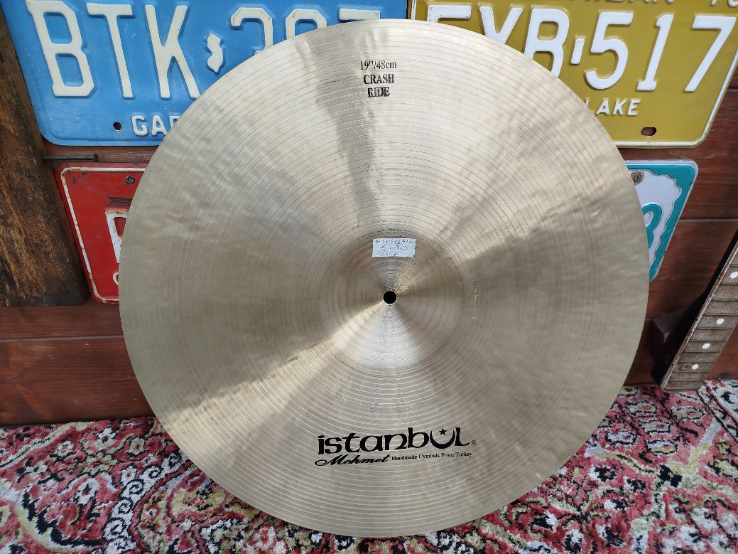 ISTANBUL Mehmet Nostalgia 19" Crash Ride, ex demo.