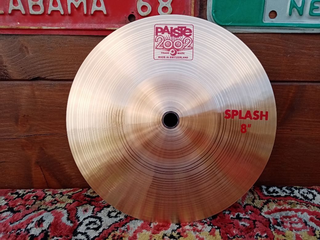 PAISTE 2002 8" Splash, nuovo.