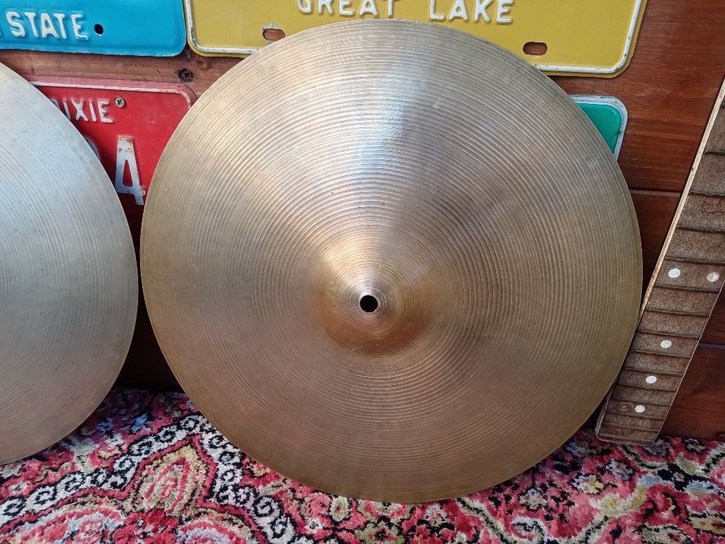 ZILDJIAN A 15” Hi Hat 1960s.