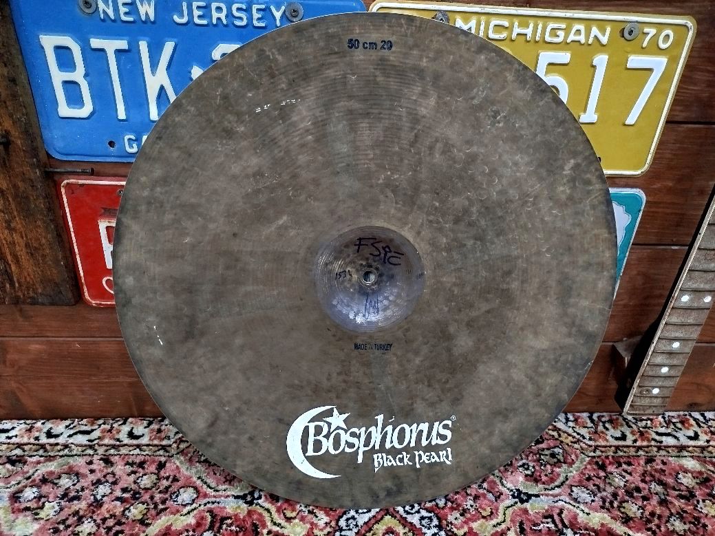BOSPHORUS Black Pearl 20" Ride, used.