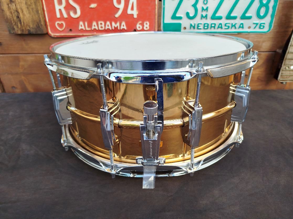 LUDWIG LB552 Supraphonic Bronze 14”x6,5”, 1980s.