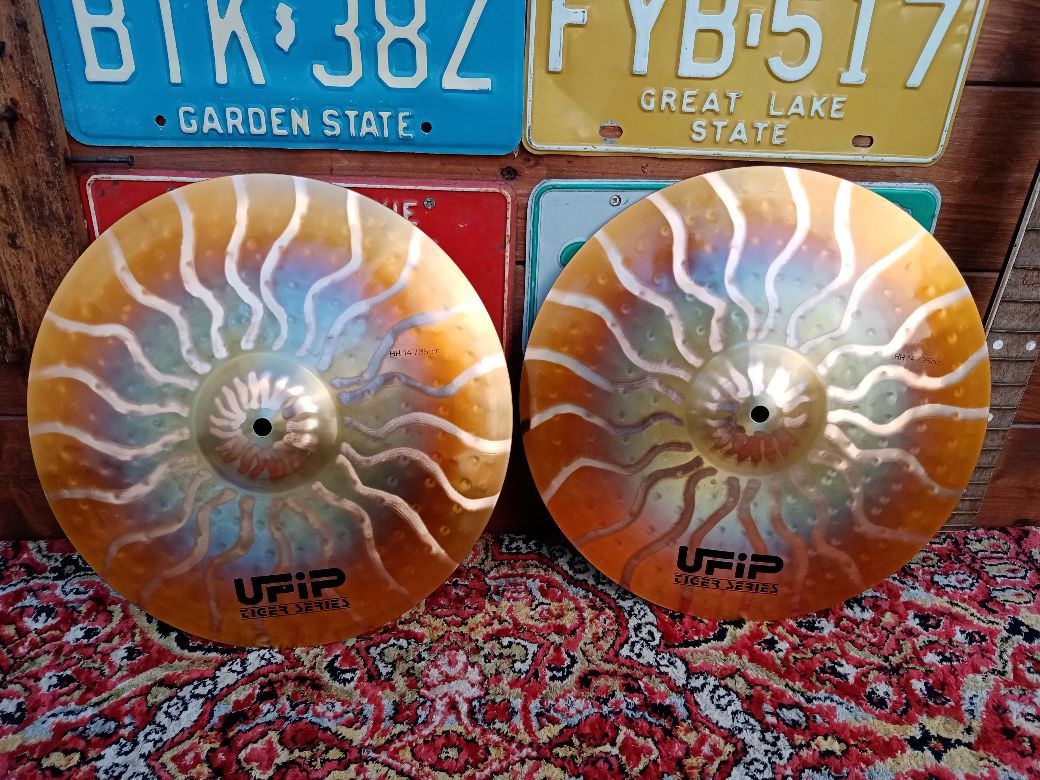 UFIP Tiger 14” Hi Hat.