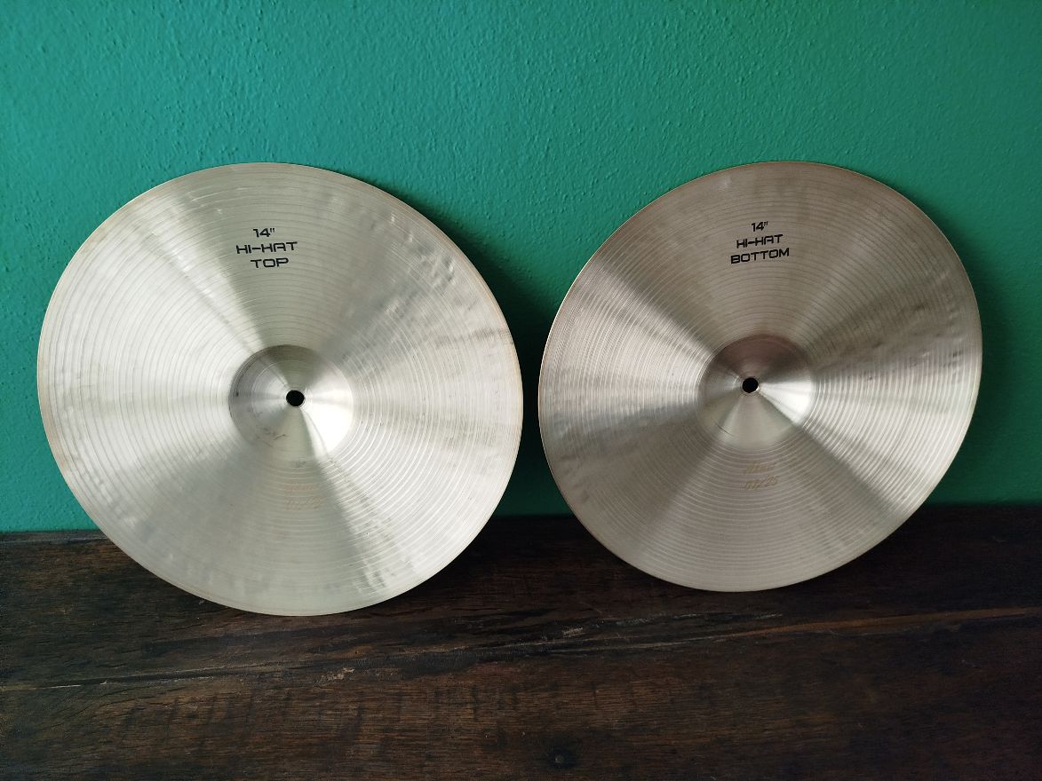 AMEDIA Vintage 14" hi hat.