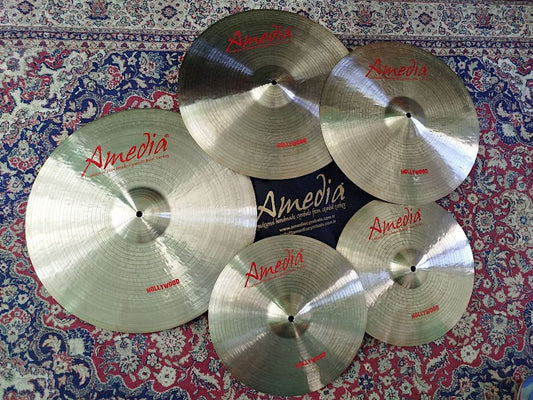 AMEDIA Hollywood cymbal set.