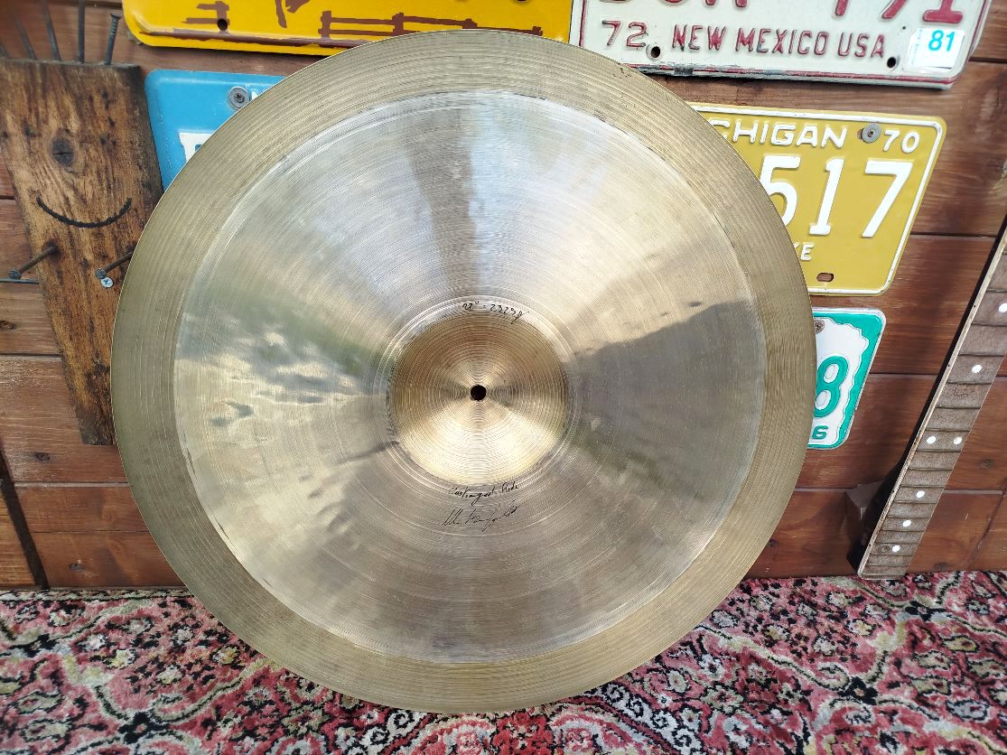 ZILDJIAN K 22" Ride modified M. Iorillo, usato.