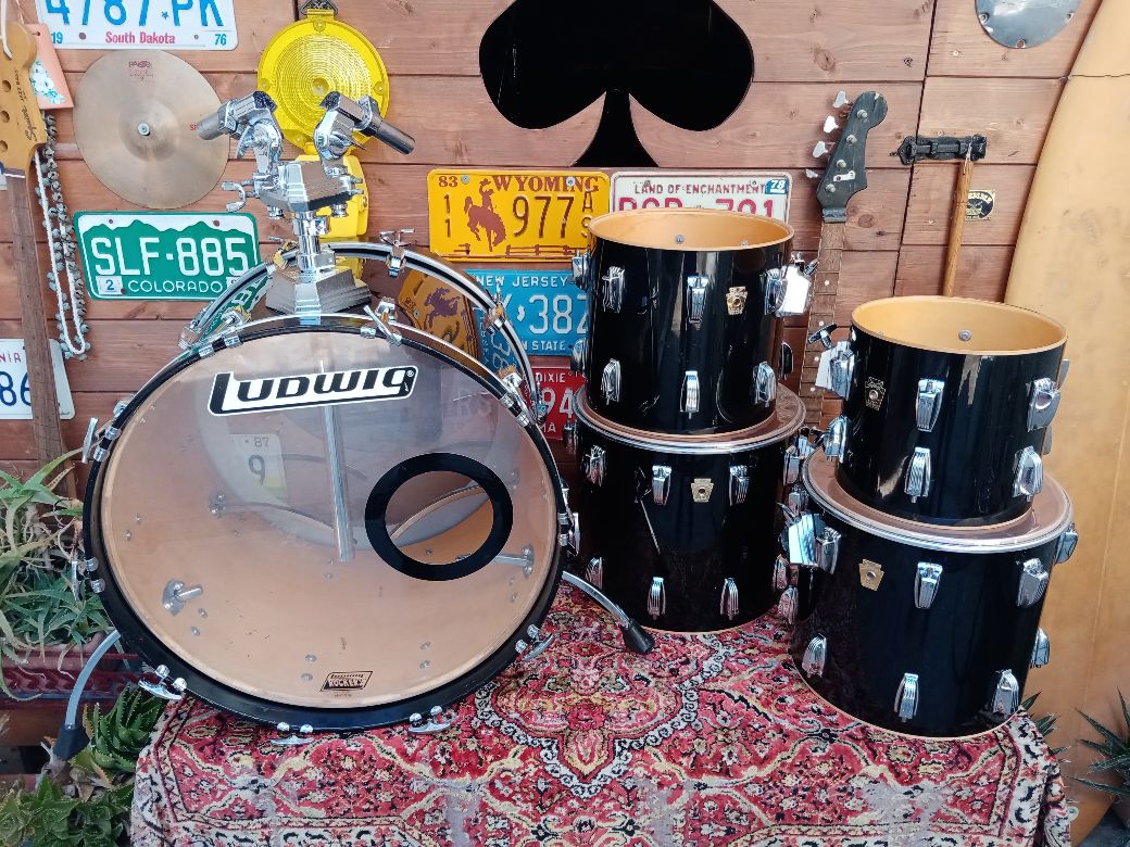 LUDWIG LS-4426-MM Classic Outfit 1988, Rock Onyx.