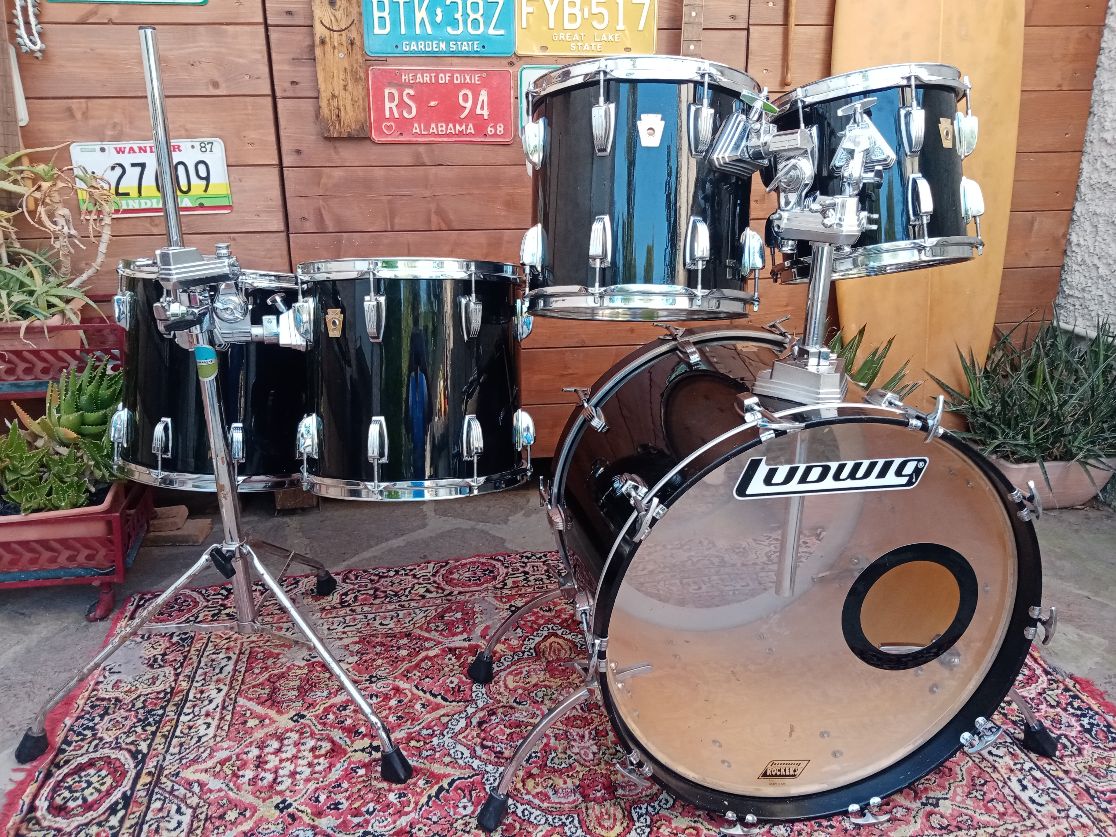 LUDWIG LS-4426-MM Classic Outfit 1988, Rock Onyx.