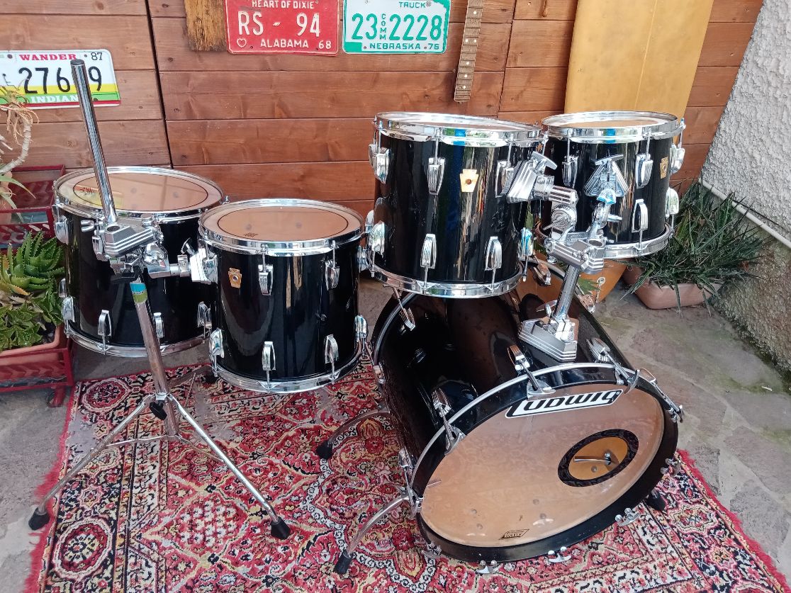 LUDWIG LS-4426-MM Classic Outfit 1988, Rock Onyx.