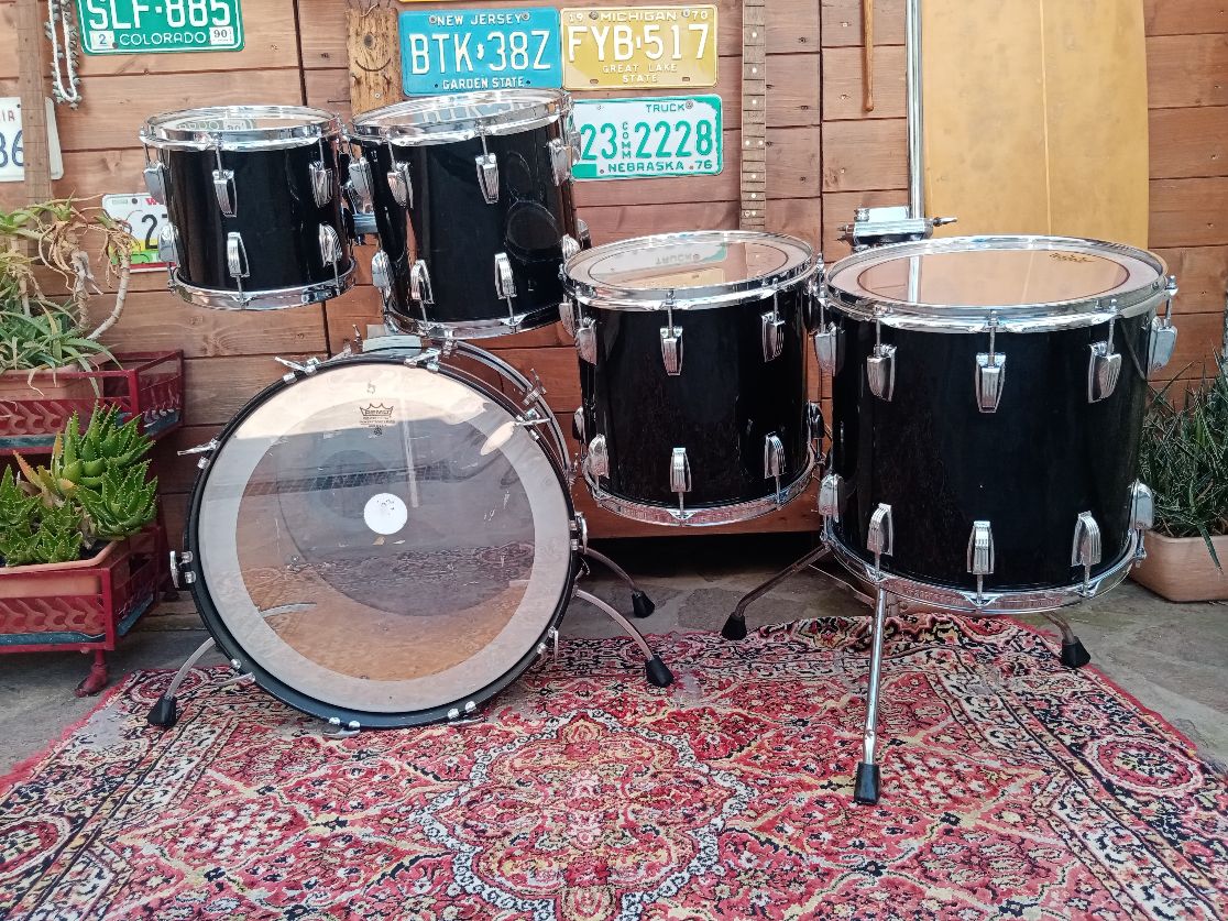 LUDWIG LS-4426-MM Classic Outfit 1988, Rock Onyx.