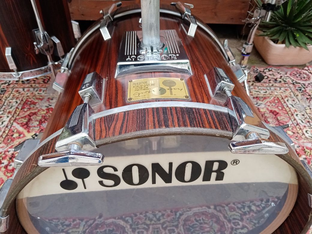 SONOR Signature Ebony Makassar, 1980s.