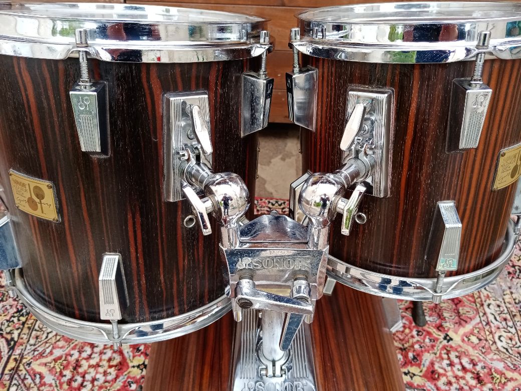 SONOR Signature Ebony Makassar, 1980s.