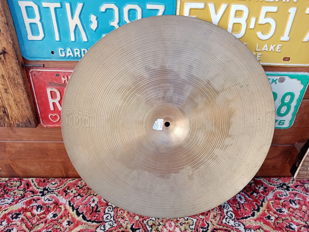 ZILDJIAN A 18” Mini Cup Ride, 1970s.