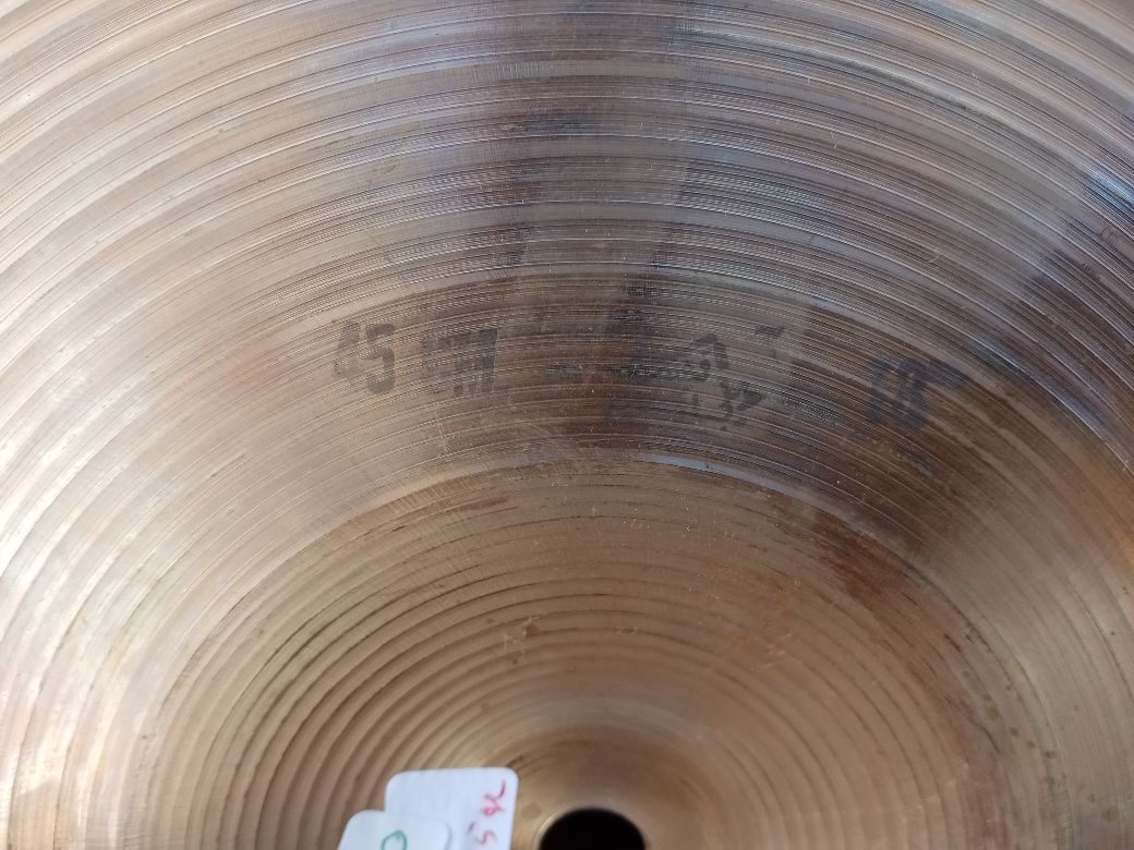 ZILDJIAN A 18” Mini Cup Ride, 1970s.