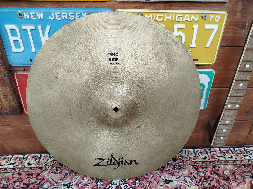 ZILDJIAN A 20” Ping Ride, 1980/90s.