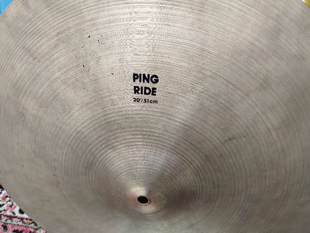 ZILDJIAN A 20” Ping Ride, 1980/90s.