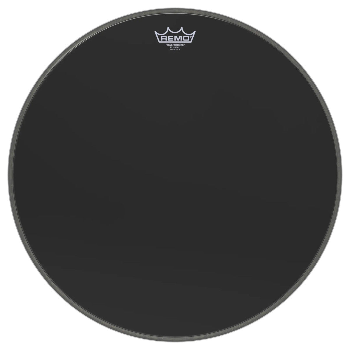 REMO Powerstroke 3 Ebony 20", pelle per cassa.