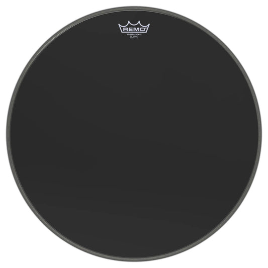 REMO Powerstroke 3 Ebony 20", pelle per cassa.