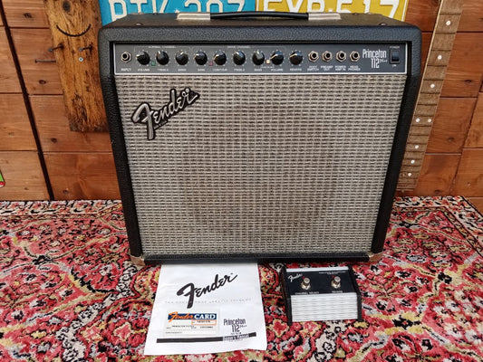 FENDER Princeton 112 Plus Guitar Amplifier. Used.