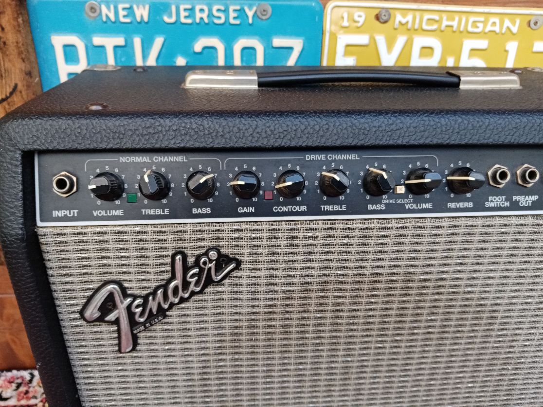 FENDER Princeton 112 Plus Guitar Amplifier. Used.