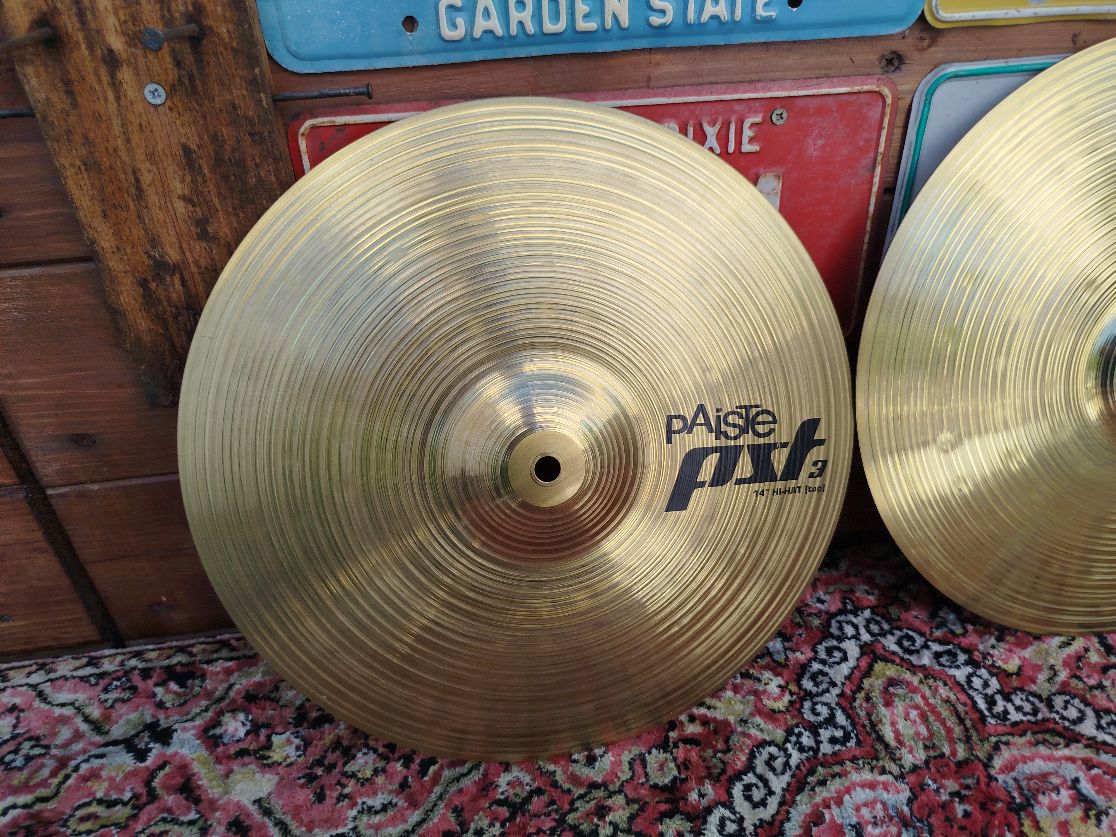 PAISTE PST3 14" Hi hat, usato.
