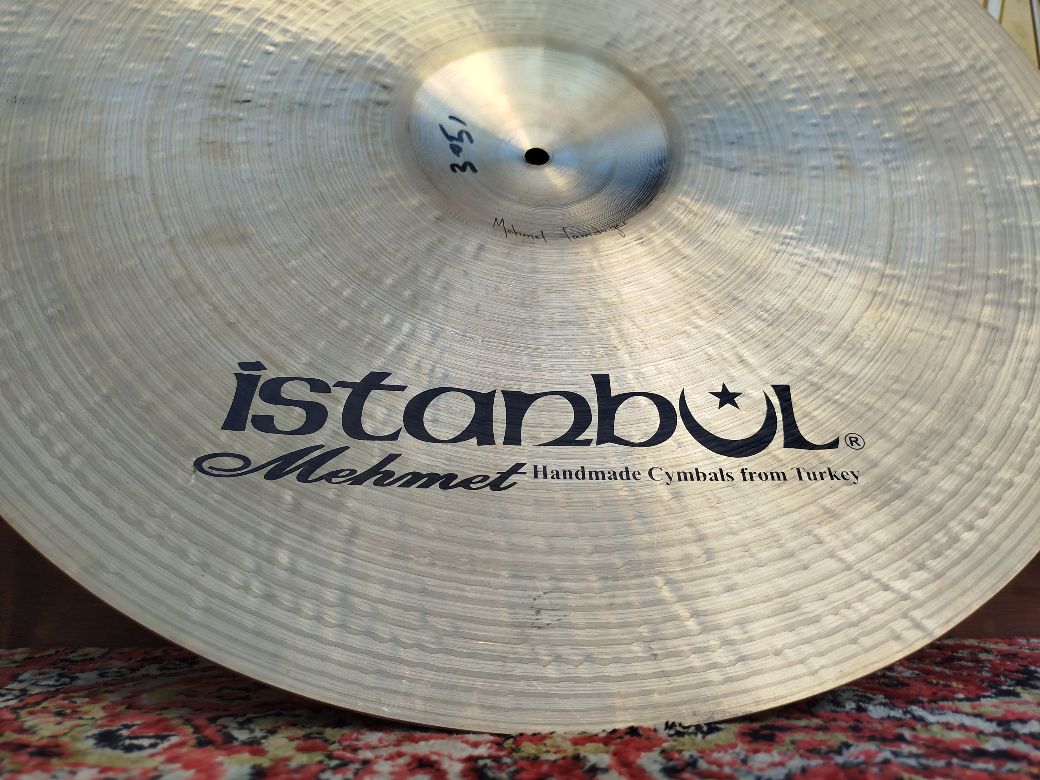 ISTANBUL Mehmet Traditional 22” Medium Ride, used.