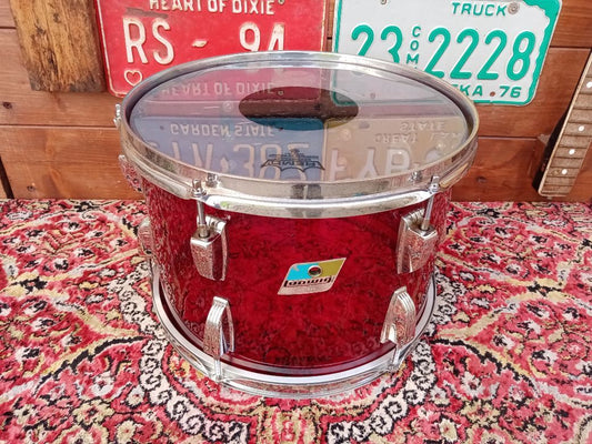 LUDWIG Vistalite Red 13”x9” 1976.