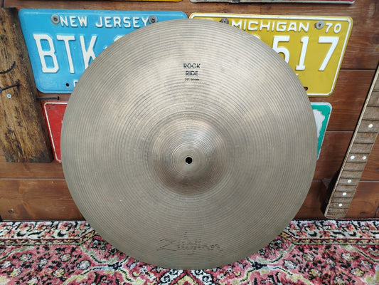 ZILDJIAN A 20” Rock Ride, 1980/90s.