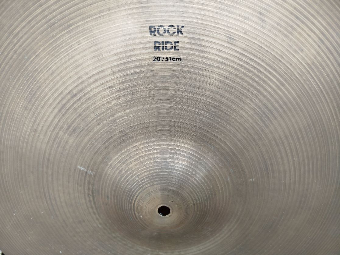 ZILDJIAN A 20” Rock Ride, 1980/90s.