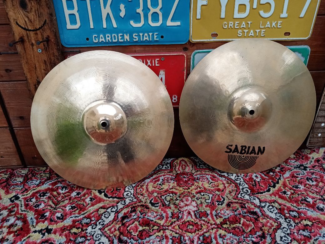 SABIAN AAX Stage 14” Hi Hat used.