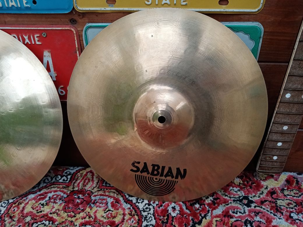 SABIAN AAX Stage 14” Hi Hat used.