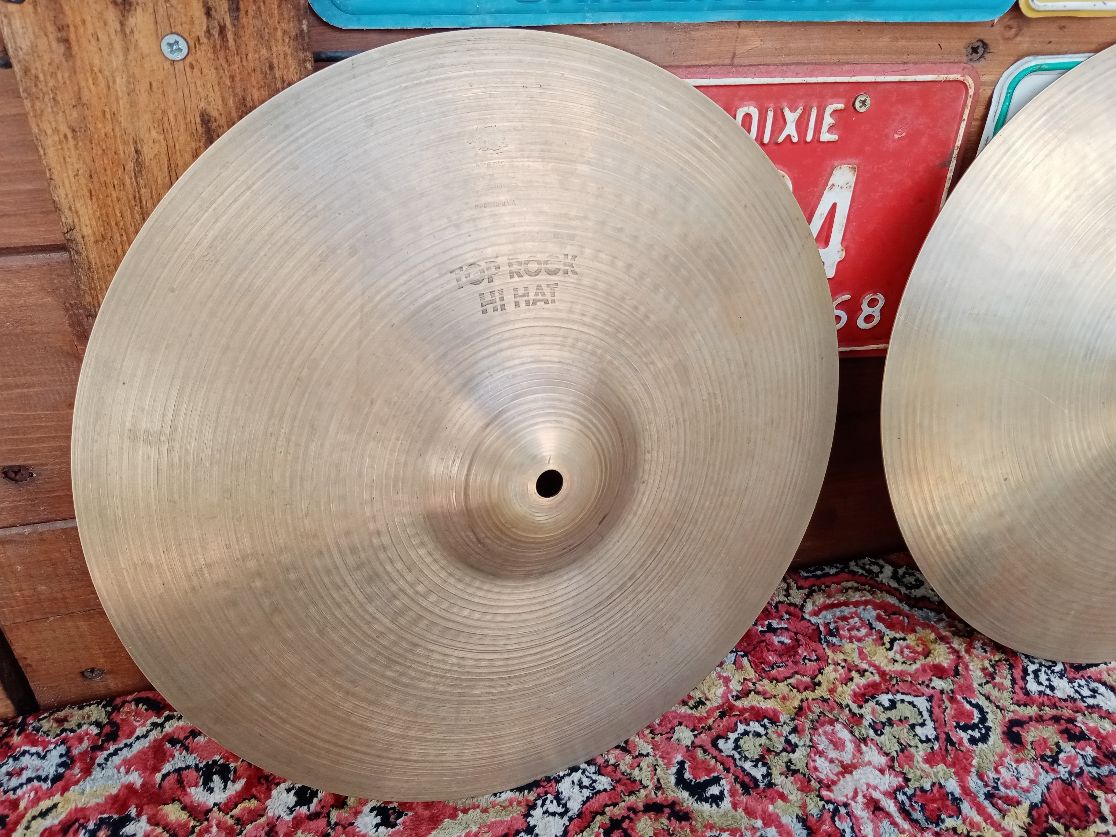 ZILDJIAN A 14” Rock Hi Hat 1980s.