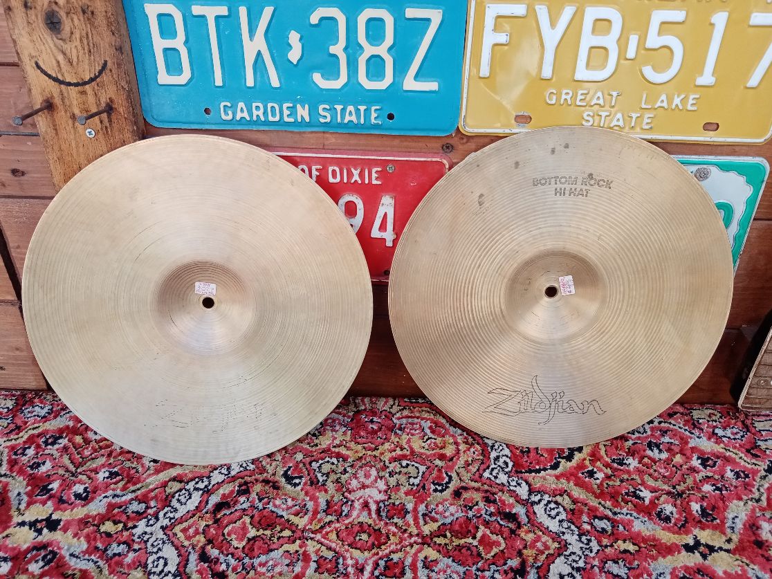 ZILDJIAN A 14” Rock Hi Hat 1980s.