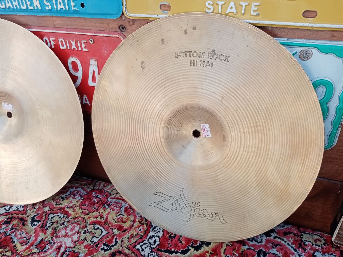 ZILDJIAN A 14” Rock Hi Hat 1980s.