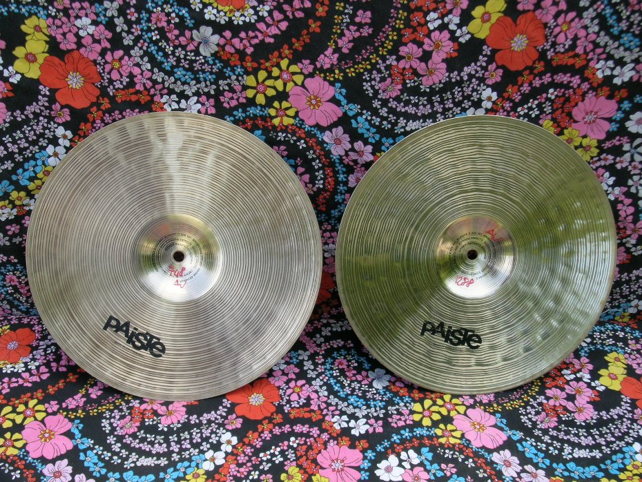 Paiste dark deals crisp hi hats