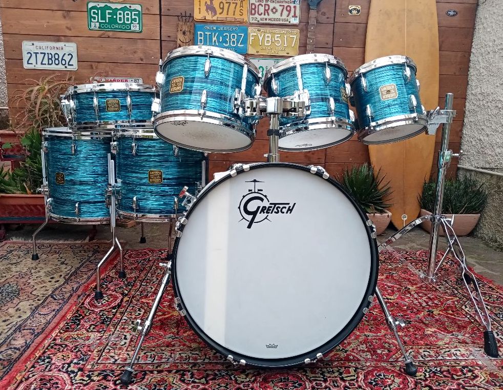 GRETSCH USA Custom, Blue Ripple, 2007.